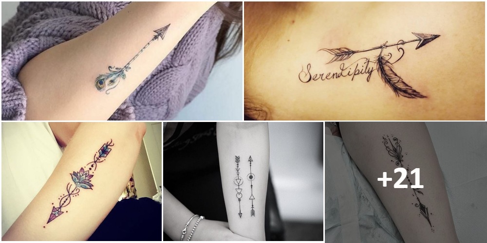 COLLAGE TATTOOS OF ARROWS