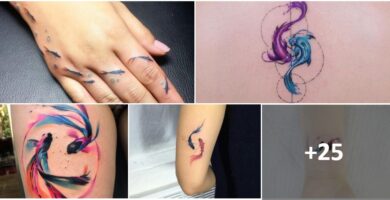 COLLAGE Tatuajes de PECES