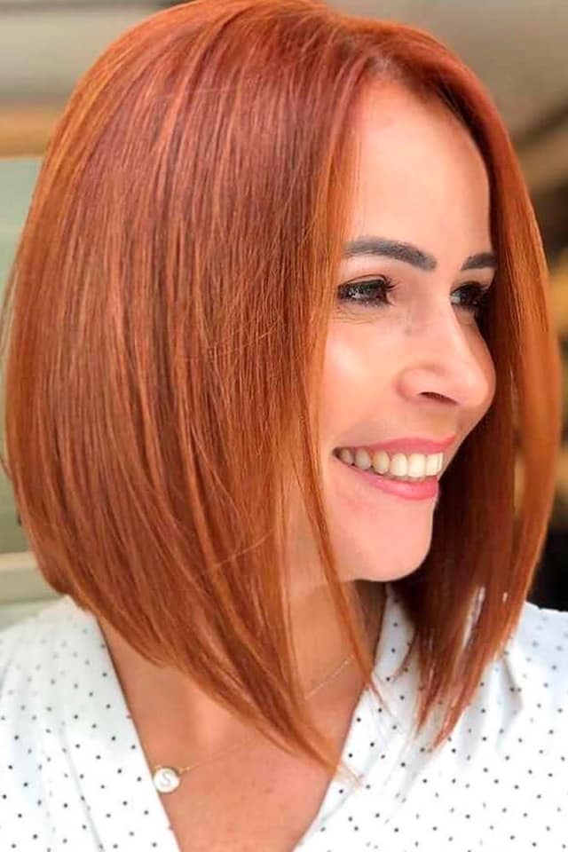 Cabello Rojo Pelirrojo lacio corto Cabello Rojo Pelirrojo lacio corto