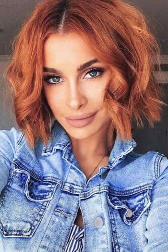 Cabello Rojo Pelirrojo muy corto y base mas morocha Cabello Rojo Pelirrojo muy corto y base mas morocha