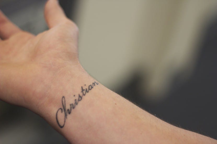 Christian Name Tattoos
