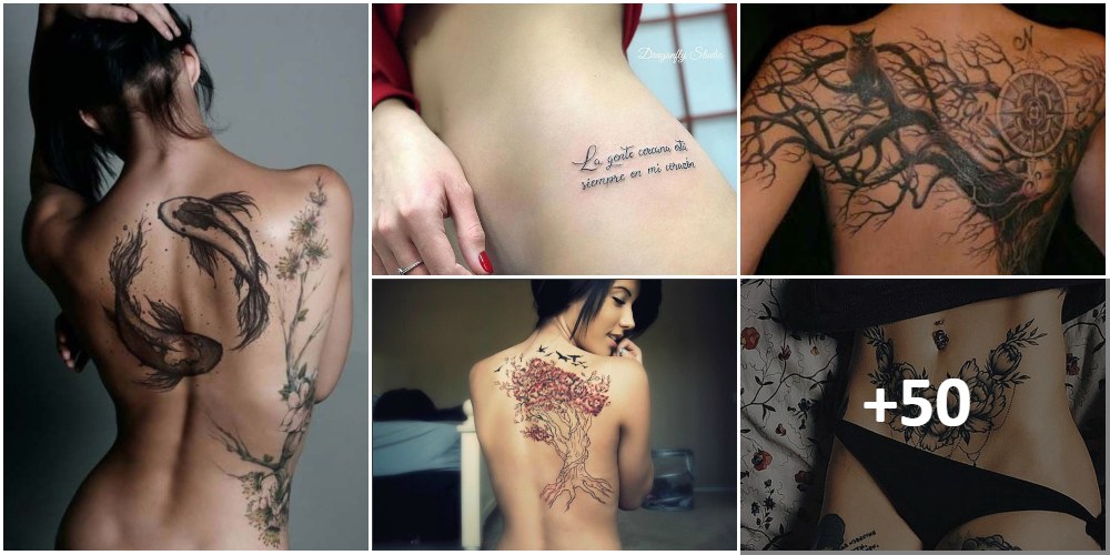 Collage Tattoos Women Art Ideas Beauty 2