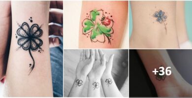 Collage Tatuajes de Trebol