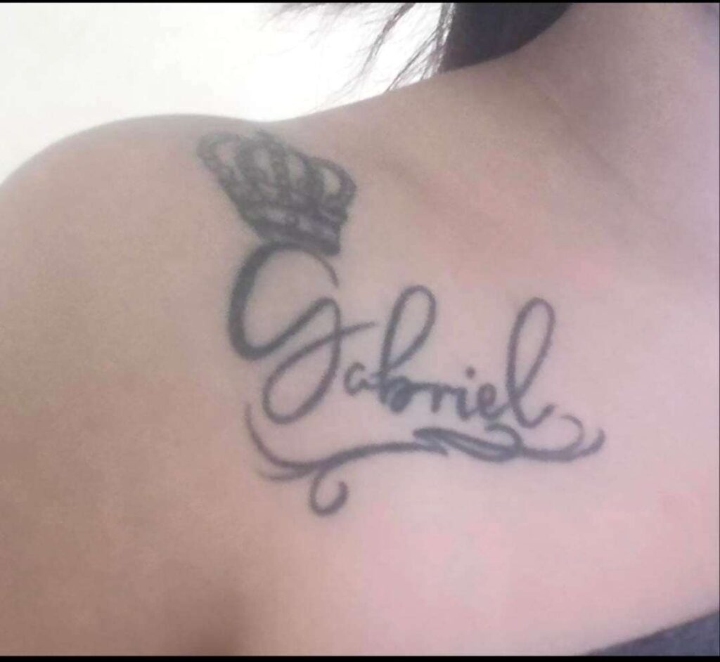 Gabriel Tatuajes Veri tatuaggi con nomi di bambini