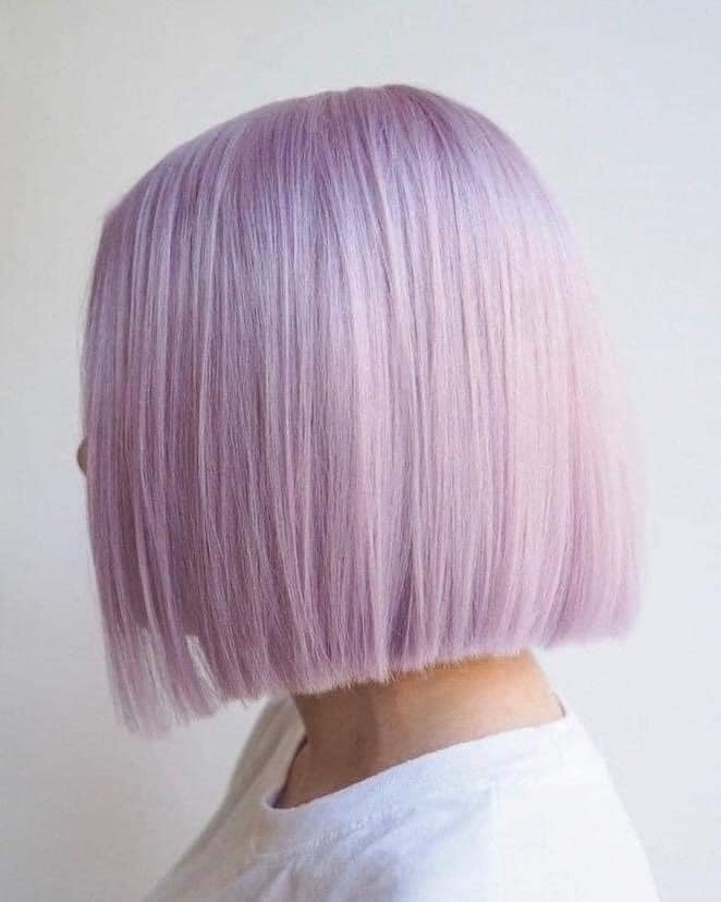 Idées de couleur pour cheveux courts violet rose