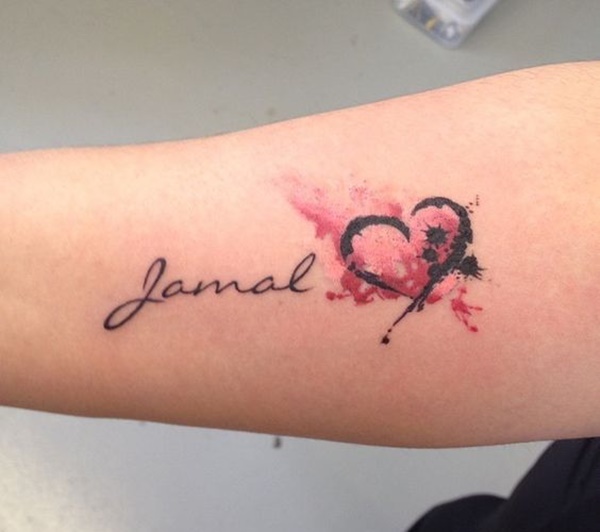 Tatuagens do nome Jamal