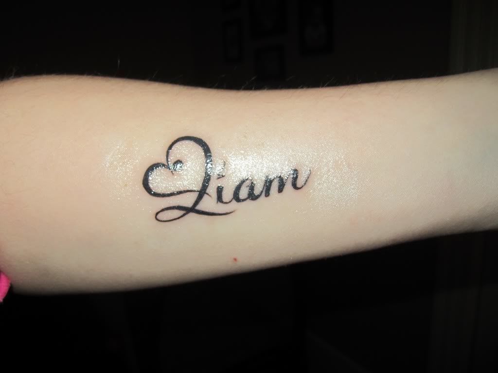 Lian Name Tattoos 1