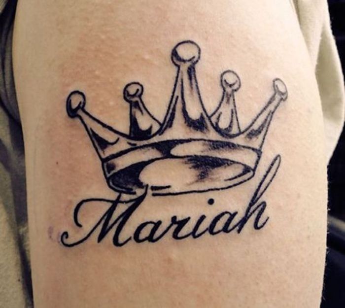 Tatouages de nom de Mariah