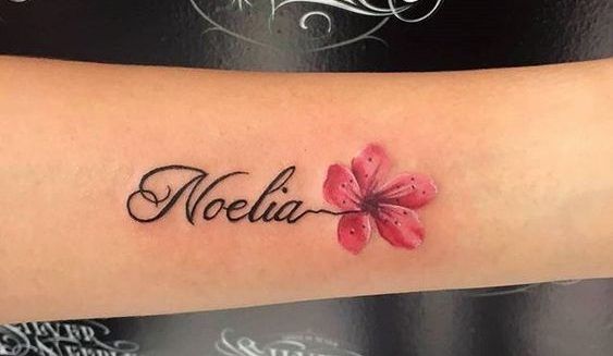 Noelia Tatuajes de Nombres