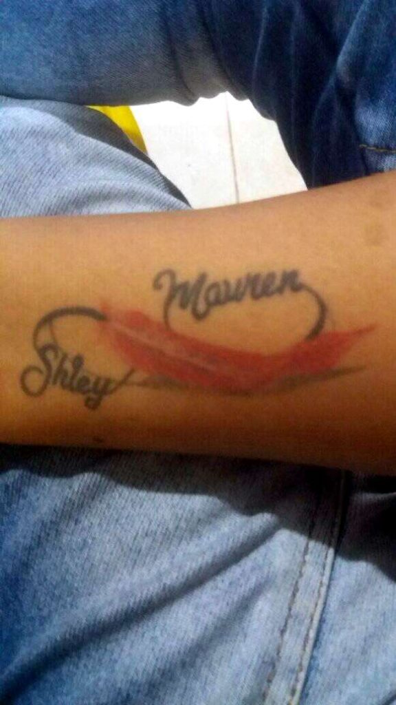 Shiey Mauren tatuaggi veri tatuaggi con nomi di bambini