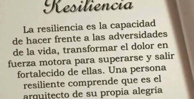 Tatuajes de Resiliencia Destacada 1 Tarjeta Grafica La resiliencia es la capacidad de hacer frente a las adversidades de la vida trasformar el dolor en fuerza motora para superarse