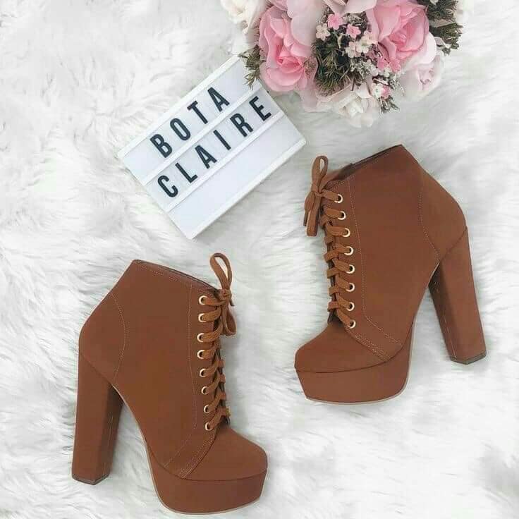 Shoes Shoes Heels Coffee Color 22